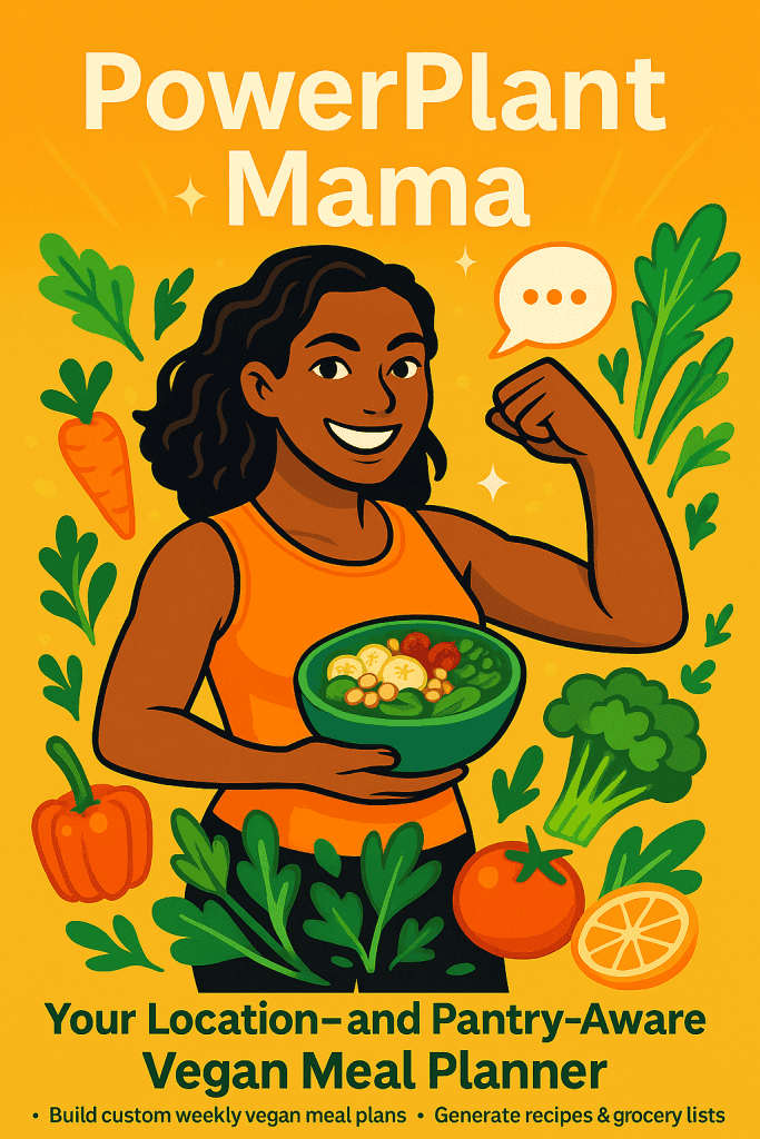 AI vegan meal planner
