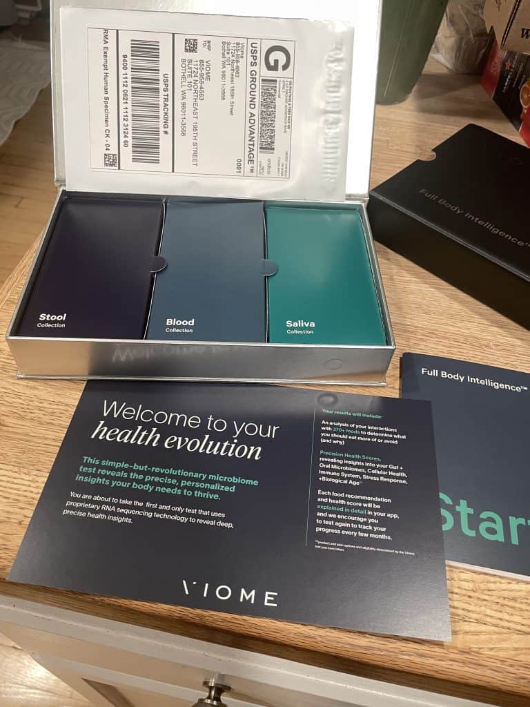 Viome gut health test
