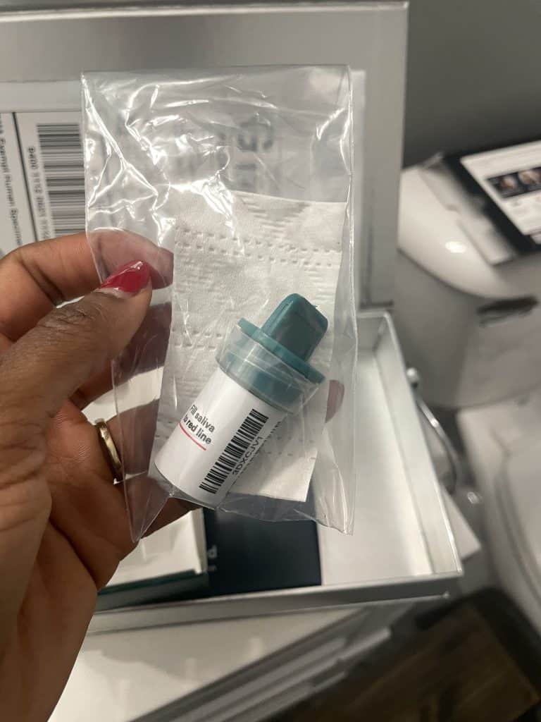 Viome gut health saliva test