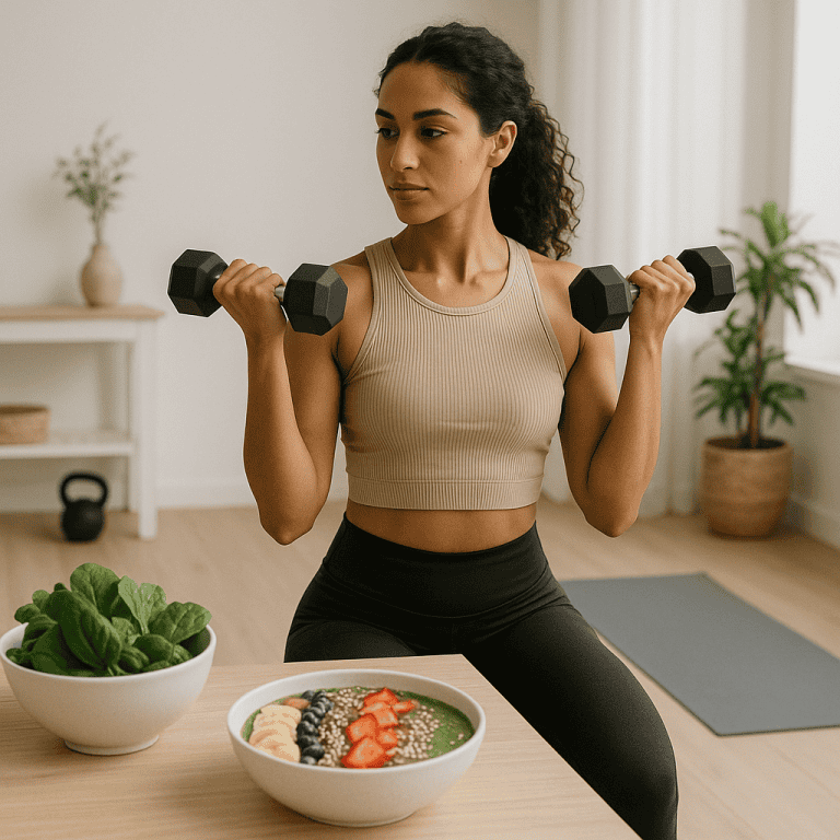 fresh food and efficient workouts