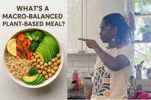 Macro-balanced plant-based meal