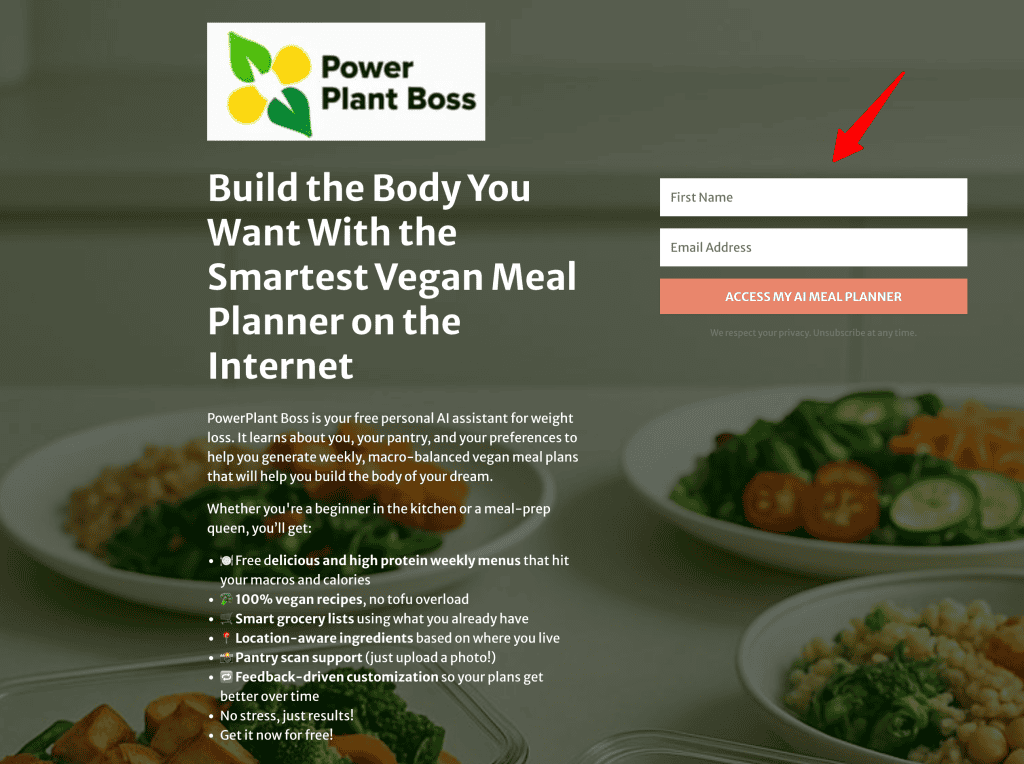 Vegan-Weight-Loss-AI-Meal-Planner